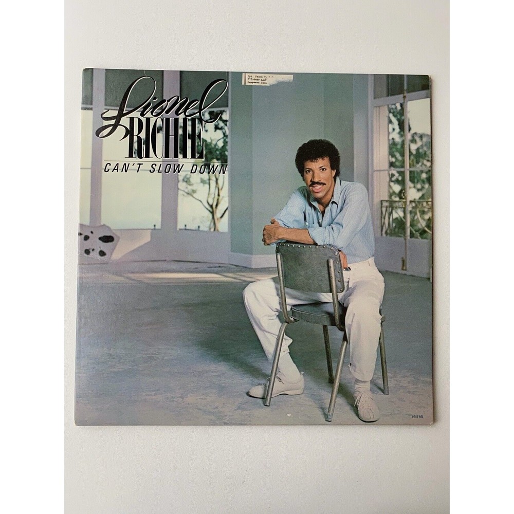 Lionel Richie Can't Slow Down LP 1983  Motown 6059 ML EX All Night Long Hello